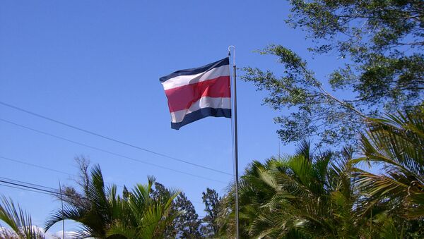 Kosta-Rika bayrağı - Sputnik Azərbaycan