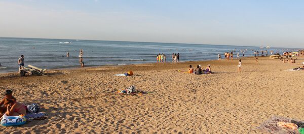 Каспийское море, фото из архива Каспийское море, фото из архива - Sputnik Азербайджан