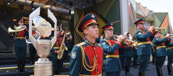 Церемония открытия Армейских международных игр АрМИ-2017 в Московской области Церемония открытия Армейских международных игр АрМИ-2017 в Московской области - Sputnik Азербайджан