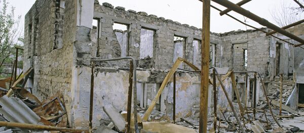 Разрушенный поселок Городиз. Физулинский район Разрушенный поселок Городиз. Физулинский район - Sputnik Азербайджан