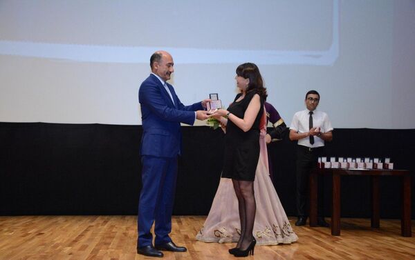 Торжественная церемония посвященная дню Национального кино - Sputnik Азербайджан