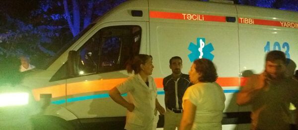 Взрыв на территории общежития в восьмом микрорайоне Сумгайыта Взрыв на территории общежития в восьмом микрорайоне Сумгайыта - Sputnik Азербайджан