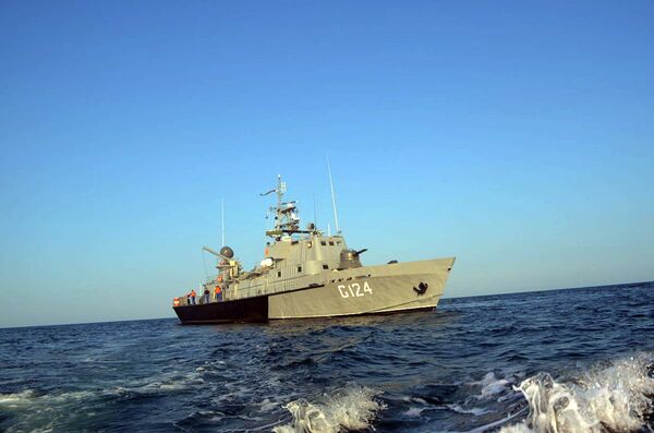 Ракетный катер G124 ВМС Азербайджана Ракетный катер G124 ВМС Азербайджана - Sputnik Азербайджан