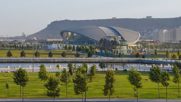 Дворец водных видов спорта - Sputnik Азербайджан
