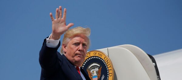Президент США Дональд Трамп - Sputnik Азербайджан