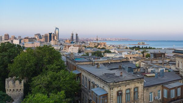 Вид на Ичеришехер в Баку - Sputnik Azərbaycan