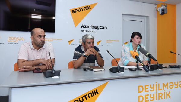 Активисты движения по защите бездомных животных в мультимедийном пресс-центре Sputnik Азербайджан - Sputnik Азербайджан