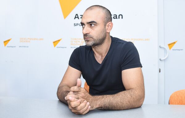 Каскадер Мурад Абдуллаев Каскадер Мурад Абдуллаев - Sputnik Азербайджан