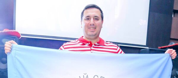 Директор Азербайджанской лиги КВН и Сборной Баку Джавид Шахбазбеков - Sputnik Азербайджан