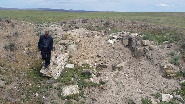 Tovuz rayonunda yerləşən qədim yaşayış məskəni Torpaqqala - Sputnik Azərbaycan