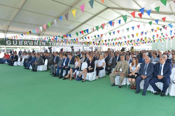 Презентация логистического центра Шамкирского агропарка Презентация логистического центра Шамкирского агропарка - Sputnik Азербайджан