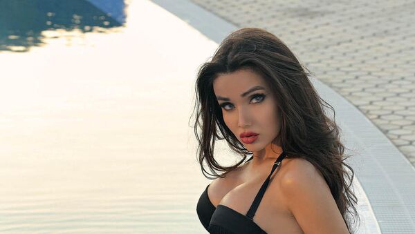 Победительница национального конкурса красоты Мисс Азербайджан-2016 Оксана Бархатова - Sputnik Азербайджан