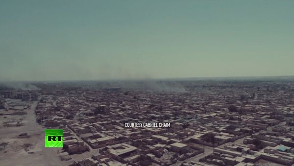 Кадры сирийской Ракки с дрона - Sputnik Азербайджан