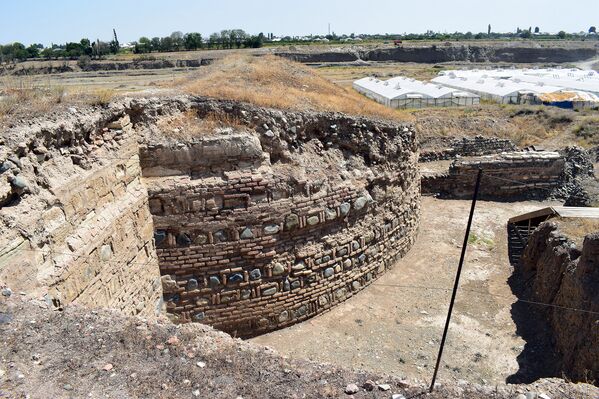Археологические раскопки в древнем городе Шамкир - Sputnik Азербайджан