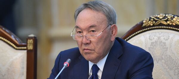 Президент Казахстана Нурсултан Назарбаев, фото из архива - Sputnik Азербайджан