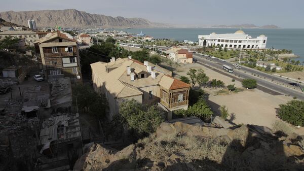 Порт в городе Туркменбаши, фото из архива - Sputnik Азербайджан