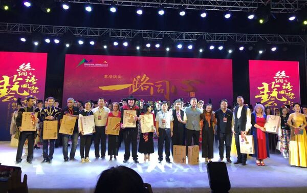 Азербайджанские музыканты с успехом выступили в IV Международном музыкального фестивале Шелковый путь в Китае - Sputnik Азербайджан