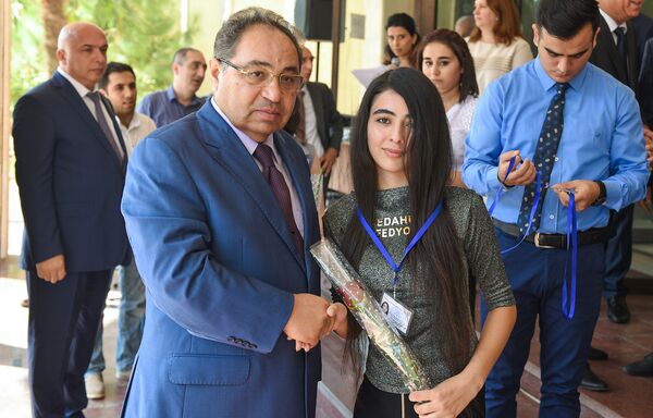 Начало учебного года в Бакинском государственном университете - Sputnik Азербайджан