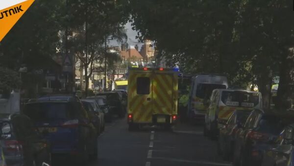 LIVE: Ситуация возле станции метро в Лондоне, где произошел взрыв - Sputnik Азербайджан