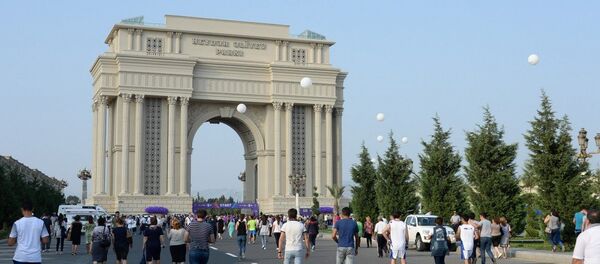 Старт Гянджинского марафона-2017, 17 сентября 2017 года Старт Гянджинского марафона-2017, 17 сентября 2017 года - Sputnik Азербайджан