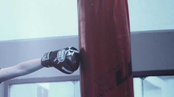 Тренировки по боксу, фото из архива - Sputnik Azərbaycan