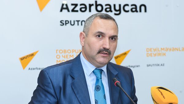 Руководитель Общественного объединения гуманитарной поддержки Хаят Азер Аллахверанов - Sputnik Azərbaycan