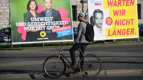 Берлин накануне парламентских выборов в Германии - Sputnik Азербайджан
