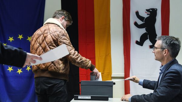Парламентские выборы в Германии - Sputnik Азербайджан