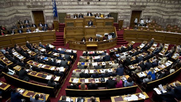 Парламент Греции, фото из архива - Sputnik Azərbaycan