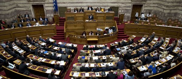 Парламент Греции, фото из архива Парламент Греции, фото из архива - Sputnik Азербайджан