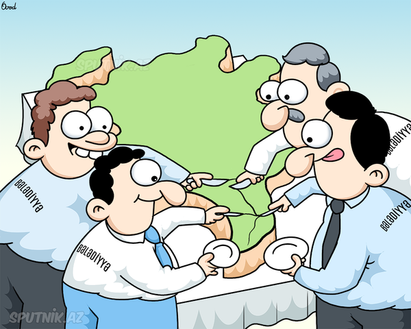 Bölək, görək, kimə nə düşür? Bölək, görək, kimə nə düşür? - Sputnik Azərbaycan