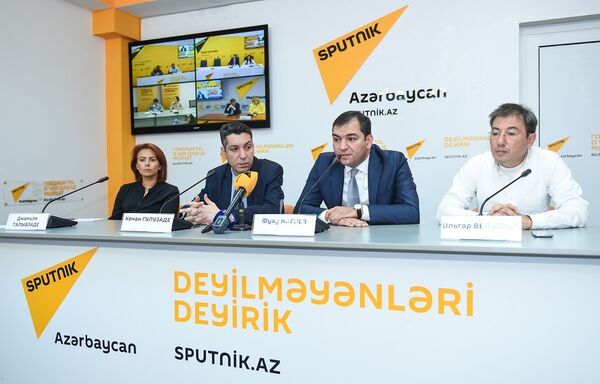 Видеомост, посвященный пропаганде и развитию туристического потенциала в пяти странах СНГ - Sputnik Азербайджан