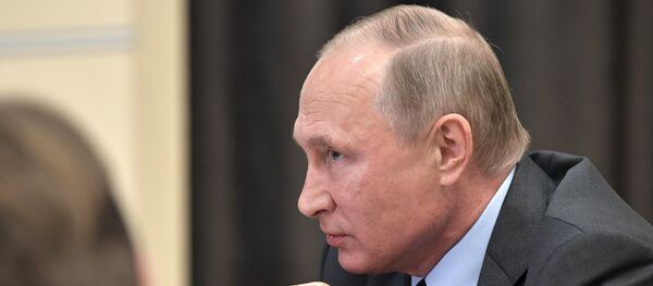 Президент РФ Владимир Путин, фото из архива - Sputnik Азербайджан