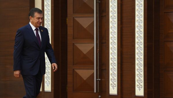 Президент Узбекистана Шавкат Мирзиеев, фото из архива - Sputnik Азербайджан