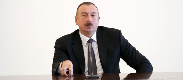 Президент Ильхам Алиев Президент Ильхам Алиев - Sputnik Азербайджан