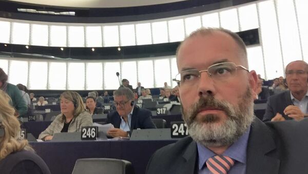 Депутат Европарламента от Латвии Андрей Мамыкин - Sputnik Азербайджан