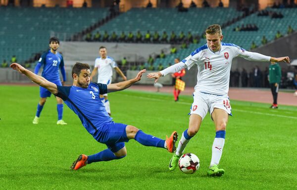 Отборочный матч Чемпионата мира - 2018 по футболу между сборными Азербайджана и Чехии - Sputnik Азербайджан
