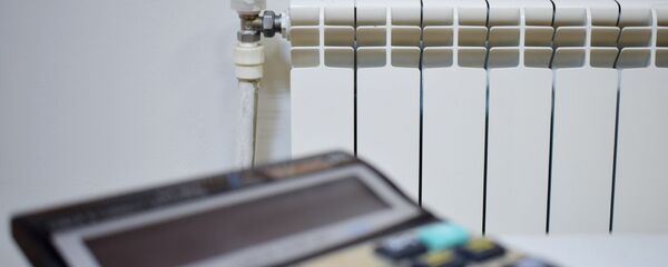 Калькулятор и комнатный обогреватель Калькулятор и комнатный обогреватель - Sputnik Азербайджан