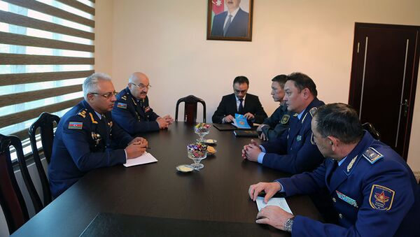 Делегация ВВС Казахстана находится с визитом в Азербайджане - Sputnik Азербайджан