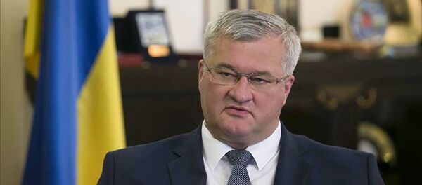Посол Украины в Турции Андрей Сибиха Посол Украины в Турции Андрей Сибиха - Sputnik Азербайджан