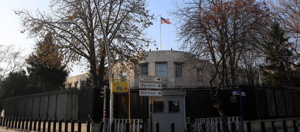 Здание посольства США в Анкаре, фото из архива - Sputnik Азербайджан