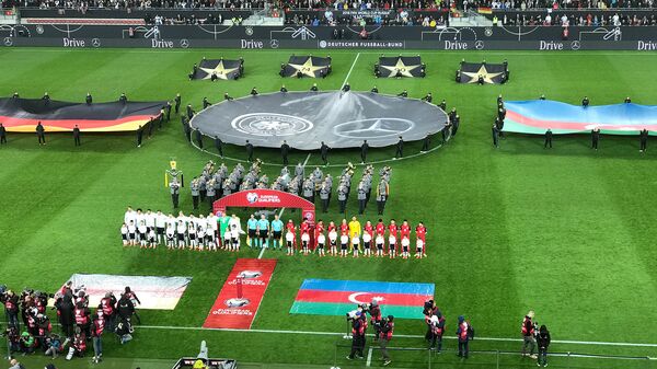 Отборочный турнир чемпионата мира по футболу в зоне УЕФА. Матч Германия-Азербайджан - Sputnik Азербайджан