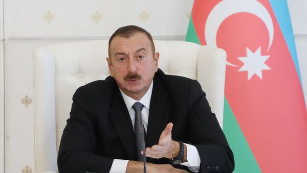 Под председательством Президента Ильхама Алиева состоялось заседание Кабинета Министров - Sputnik Азербайджан