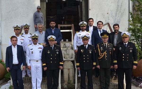 Делегация ВМС Азербайджана встретилась с руководителем провинции Гилан - Sputnik Азербайджан
