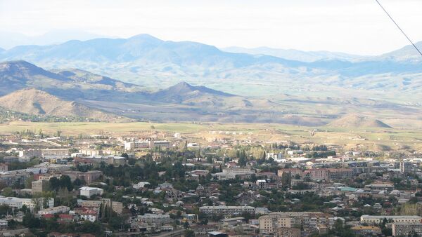 Вид на азербайджанский город Ханкенди, фото из архива - Sputnik Азербайджан