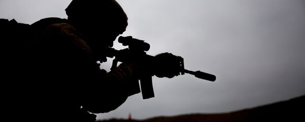 Обстрел, фото из архива - Sputnik Азербайджан