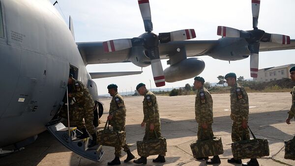 Группа миротворцев Вооруженных сил Азербайджана отправлена в Афганистан - Sputnik Азербайджан