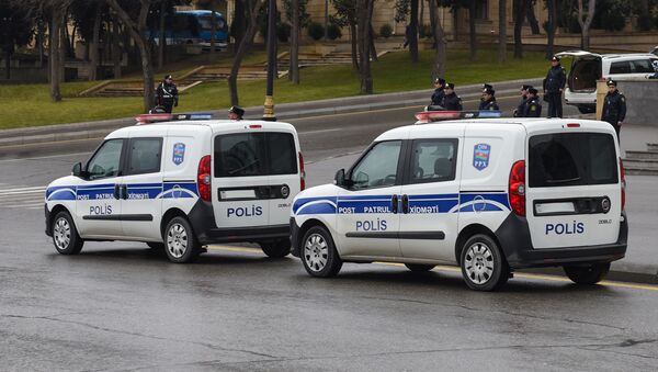 Автомобили полиции, архивное фото - Sputnik Азербайджан