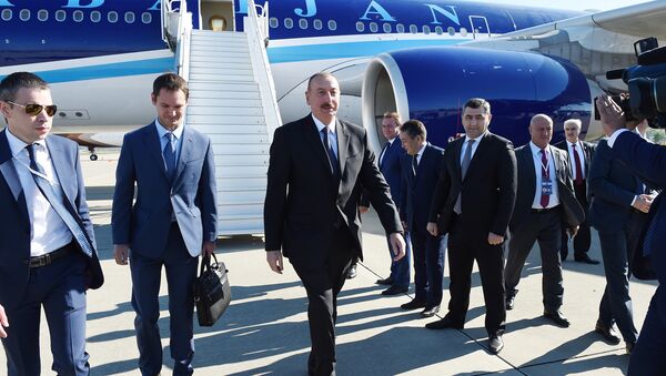 Ильхам Алиев прибыл с визитом в российский город Сочи - Sputnik Азербайджан