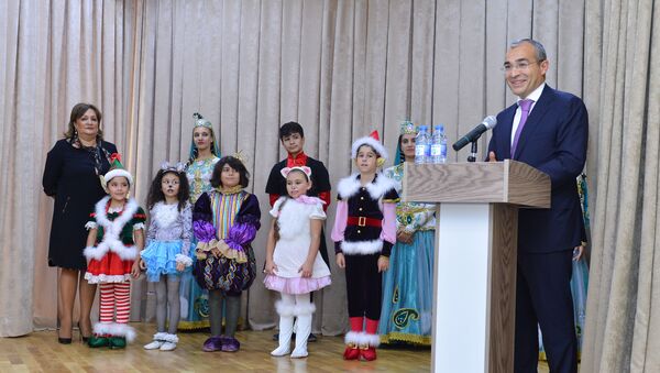 Открытие Детско-молодежного центра - Sputnik Азербайджан
